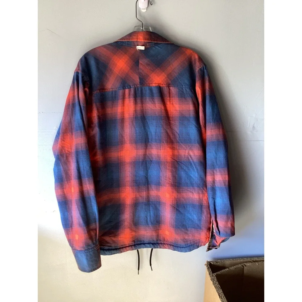 The North Face Fort Point Insulated Flannel Reversible Shirt Jacket Mens Medium